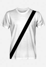 T-shirt z zapiętym pasem