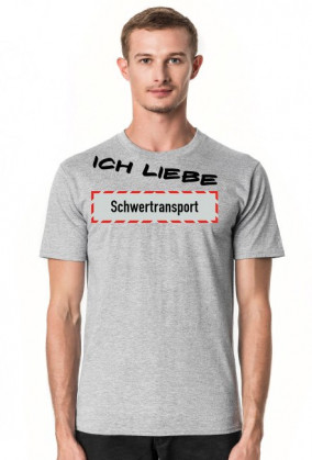 T-Shirt Ich Liebe Schwertransport 