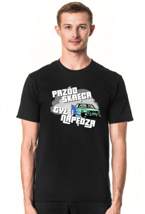 Tył napędza - E30 Falken (koszulka męska)