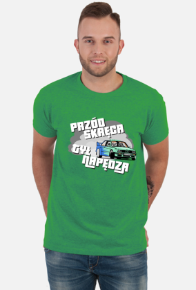 Tył napędza - E30 Falken (koszulka męska)