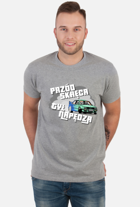 Tył napędza - E30 Falken (koszulka męska)