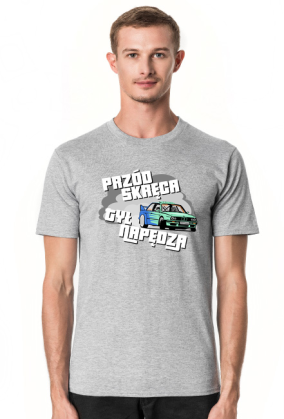 Tył napędza - E30 Falken (koszulka męska)