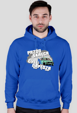 Tył napędza - E30 Falken (bluza męska kapturowa)