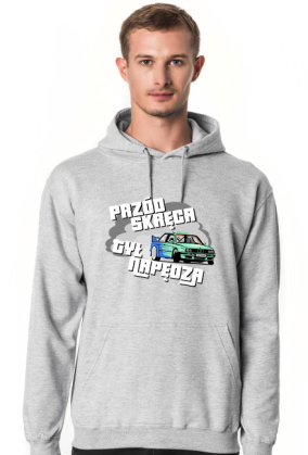 Tył napędza - E30 Falken (bluza męska kapturowa)