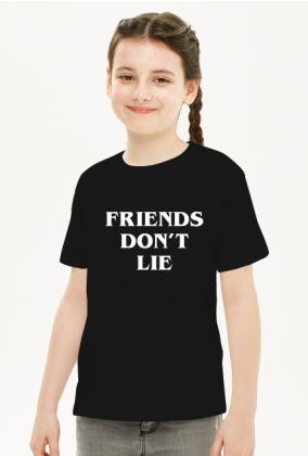 Friends don't lie Stranger Things koszulka dziecięca