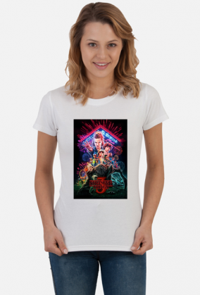 Stranger Things 3 koszulka damska