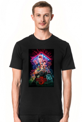 Stranger Things 3 koszulka męska