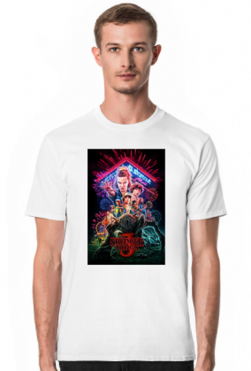 Stranger Things 3 koszulka męska