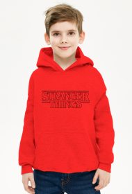 Stranger Things bluza z kapturem dziecięca