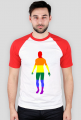 LGBT | CZŁOWIEK - koszulka męska