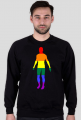 LGBT | CZŁOWIEK - bluza męska bez kaptura