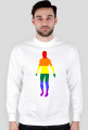 LGBT | CZŁOWIEK - bluza męska bez kaptura