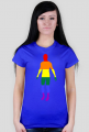 LGBT | CZŁOWIEK - koszulka damska