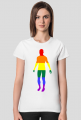 LGBT | CZŁOWIEK - koszulka damska
