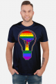 LGBT | BRAIN - męska koszulka
