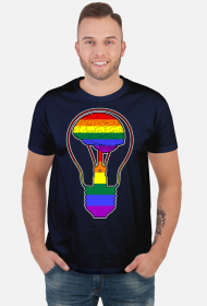 LGBT | BRAIN - męska koszulka