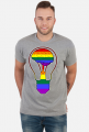 LGBT | BRAIN - męska koszulka