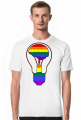 LGBT | BRAIN - męska koszulka