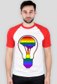 LGBT | BRAIN - męska koszulka