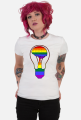 LGBT | BRAIN - damska koszulka