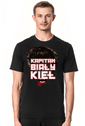 Kapitan Kieł #2 - Wyrapowani - koszulka hip-hop