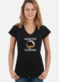 Koszulka Addicted To Books