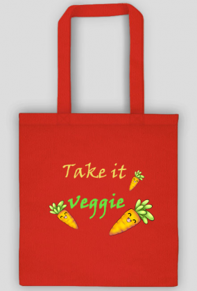 Eko torba Take it veggie