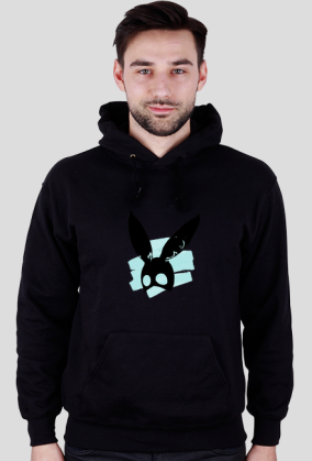 Ariana's Bunny Ears Blue Marker Hoodie ♂