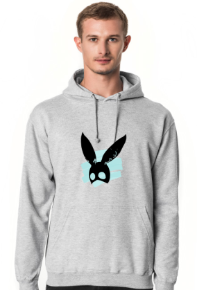 Ariana's Bunny Ears Blue Marker Hoodie ♂