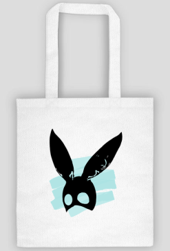 Ariana's Bunny Ears Blue Marker Bag
