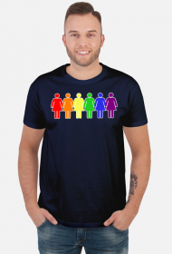 LGBT / TOLERANCJA | KOBIETY - koszulka męska