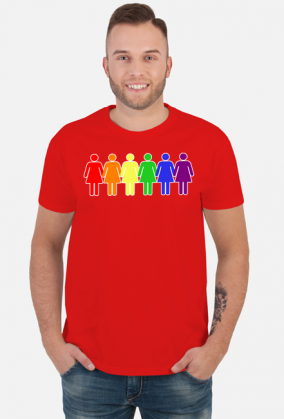LGBT / TOLERANCJA | KOBIETY - koszulka męska
