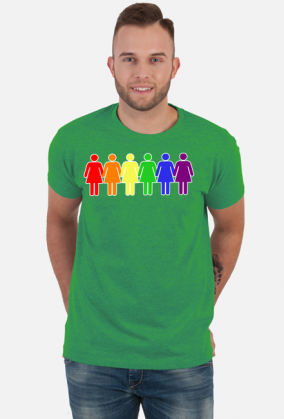 LGBT / TOLERANCJA | KOBIETY - koszulka męska
