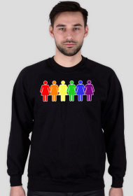 LGBT / TOLERANCJA | KOBIETY - bluza męska bez kaptura