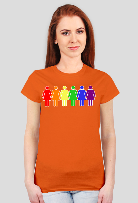 LGBT / TOLERANCJA | KOBIETY - koszulka damska