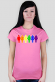 LGBT / TOLERANCJA | KOBIETY - koszulka damska