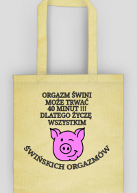 śwńskie orgazmy torba na zakupy 1