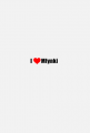 Koszula I LOVE 3