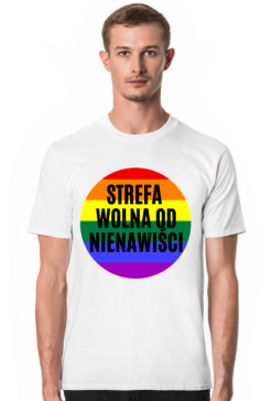Koszulka "Strefa Wolna Od Nienawiści" (męska)