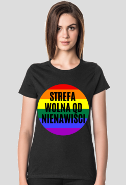 Koszulka "Strefa Wolna Od Nienawiści" (damska)