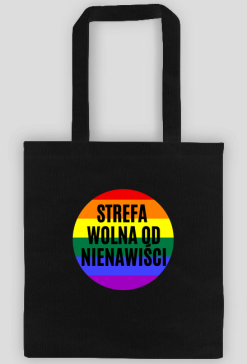 eko-torba Koszulka "Strefa Wolna Od Nienawiści" (