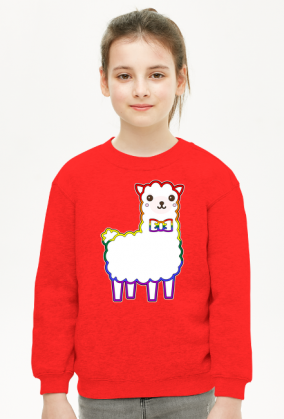 LGBT / TOLERANCJA | LAMA - bluza dziecięca bez kaptura