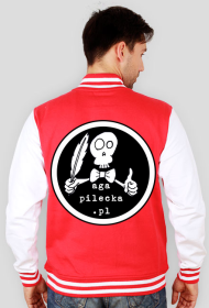 czerwona kurtka psychofana