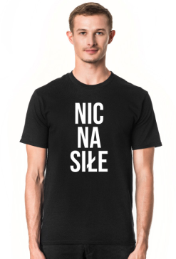 Nic na siłłe BLACK
