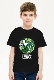 WIEWIÓRKA W LESIE czarny