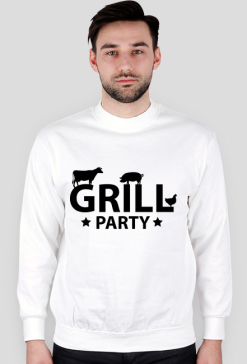 Bluza męska jasna - Grill party
