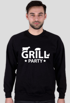 Bluza męska ciemna - Grill party