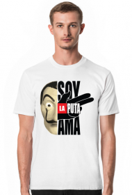 Soy la puta ama Dom z Papieru koszulka męska