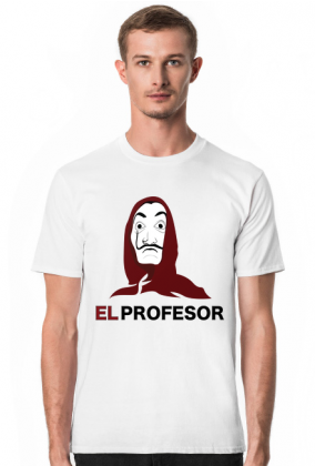 El Profesor Dom z Papieru koszulka męska