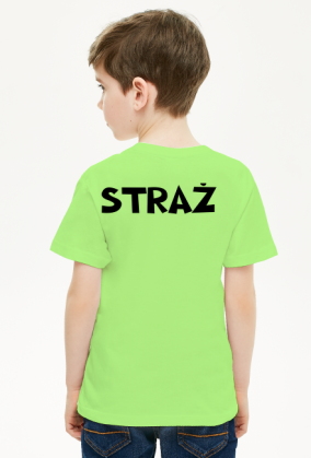 Koszulka z krótkim rękawem STRAŻ